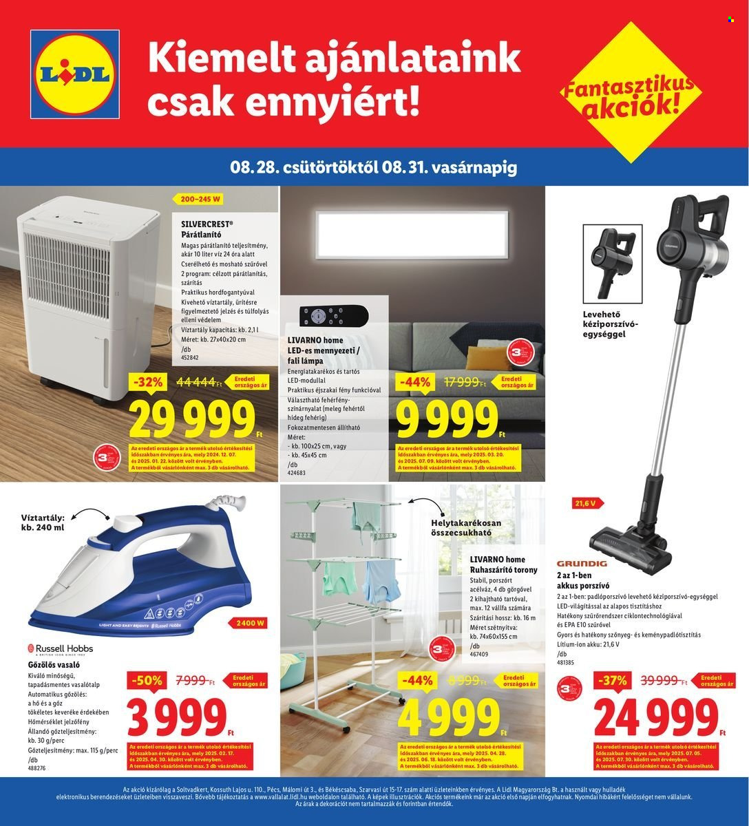Lidl akciós újságok - 2025.08.28 - 2025.08.31. Oldal 4
