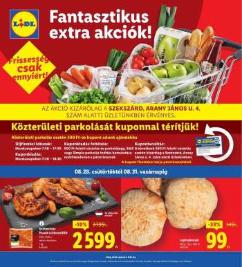 Újság Lidl - 2025.08.28 - 2025.08.31.