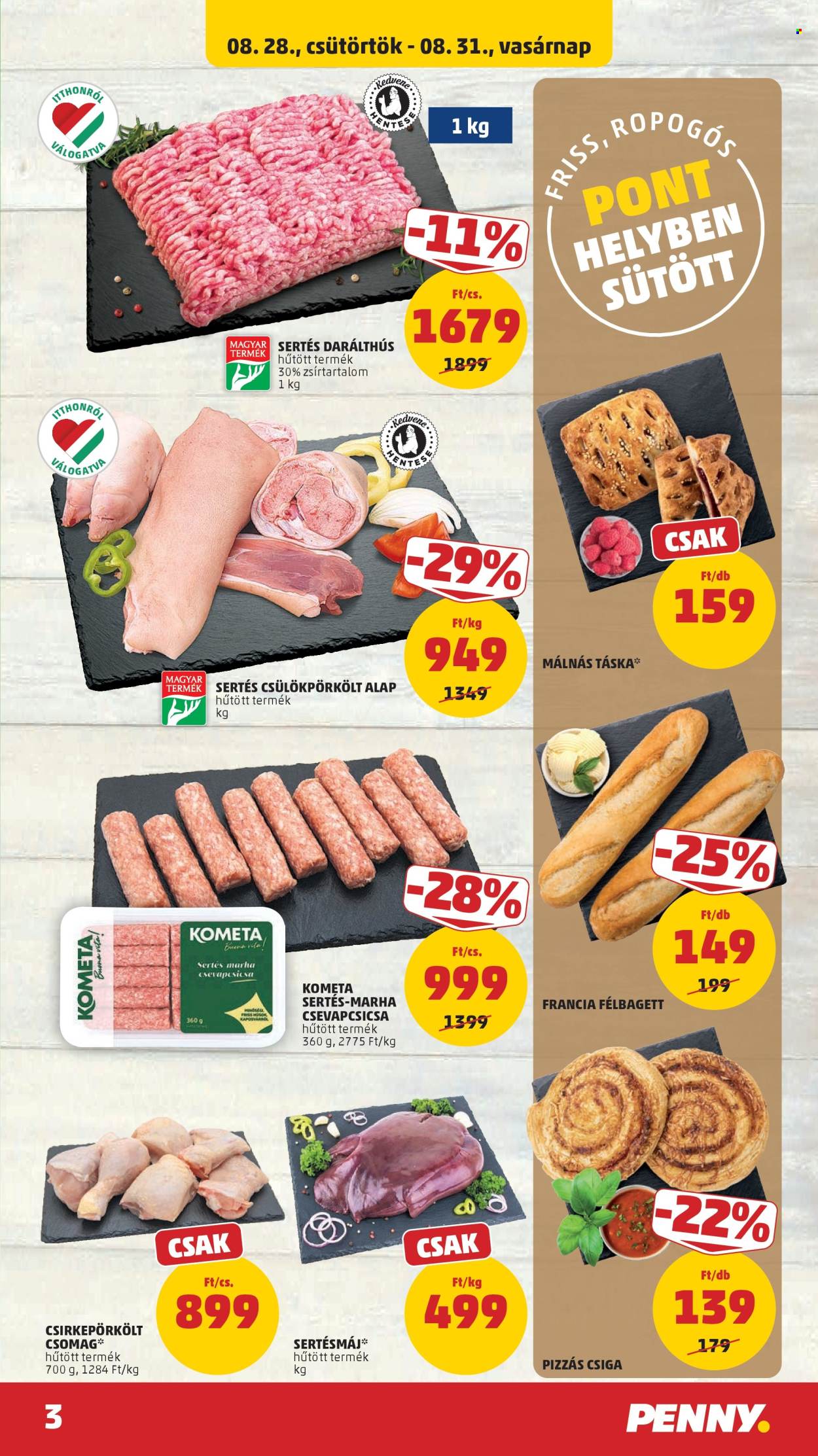 Penny Market akciós újságok - 2025.08.28 - 2025.09.03. Oldal 3