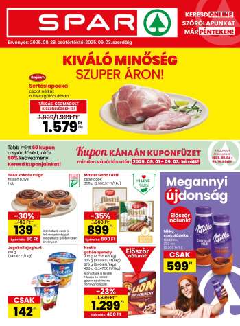 Újság SPAR - 2025.08.28 - 2025.09.03.
