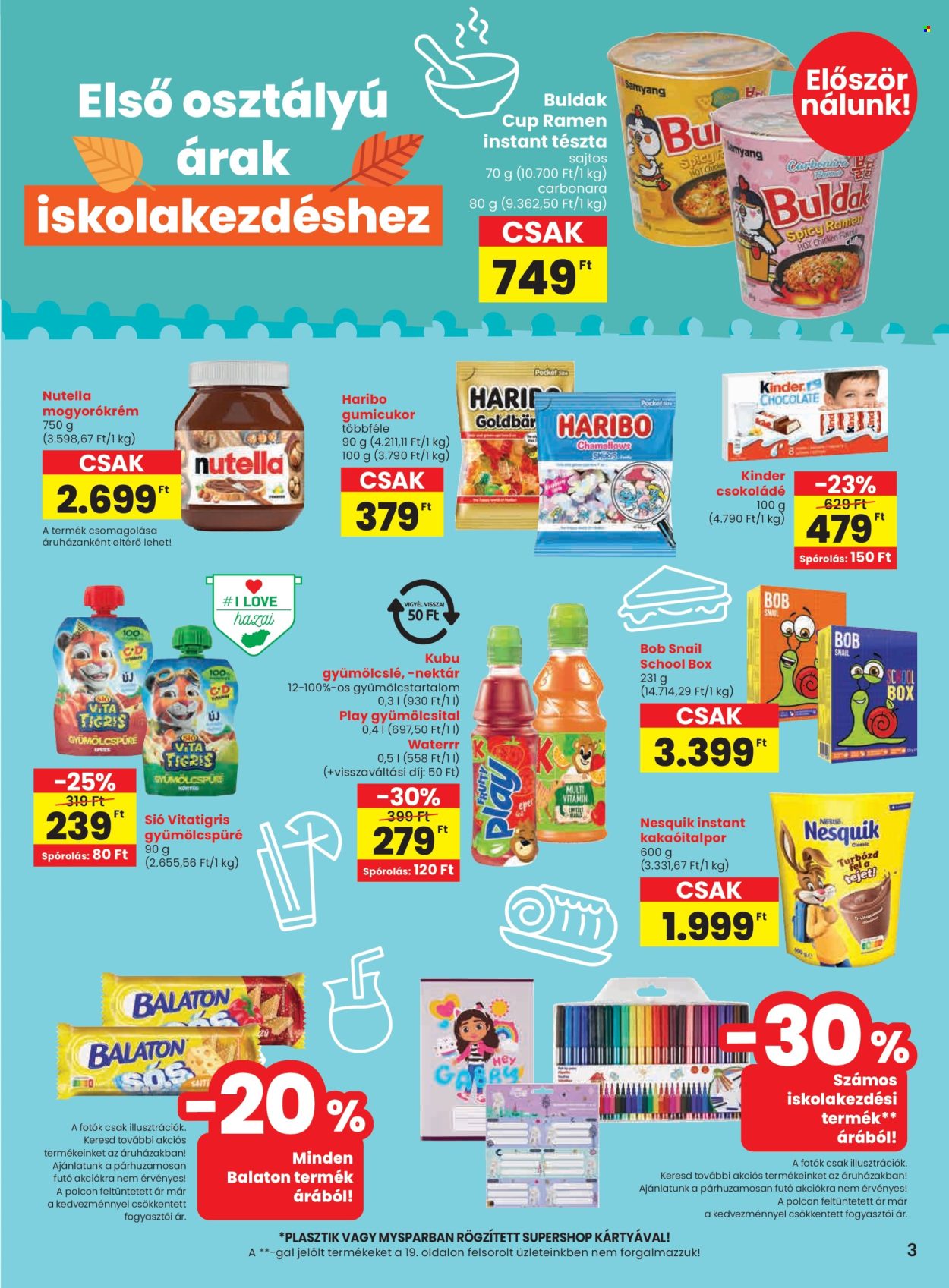 SPAR akciós újságok - 2025.08.28 - 2025.09.03. Oldal 3