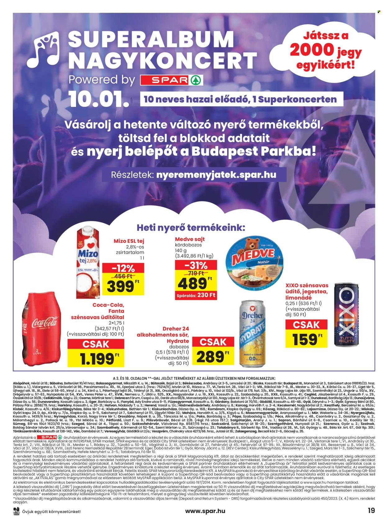 SPAR akciós újságok - 2025.08.28 - 2025.09.03. Oldal 19