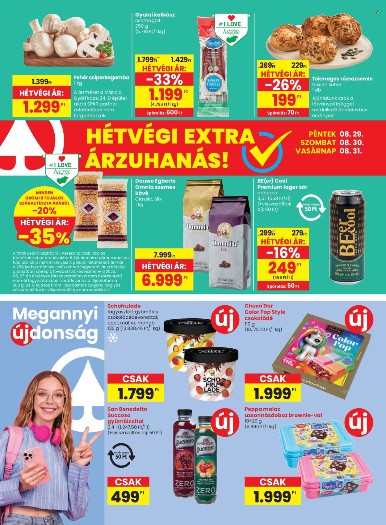 SPAR akciós újságok - 2025.08.28 - 2025.09.03. Oldal 20