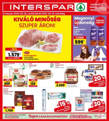 Újság INTERSPAR - 2025.08.28 - 2025.09.03.