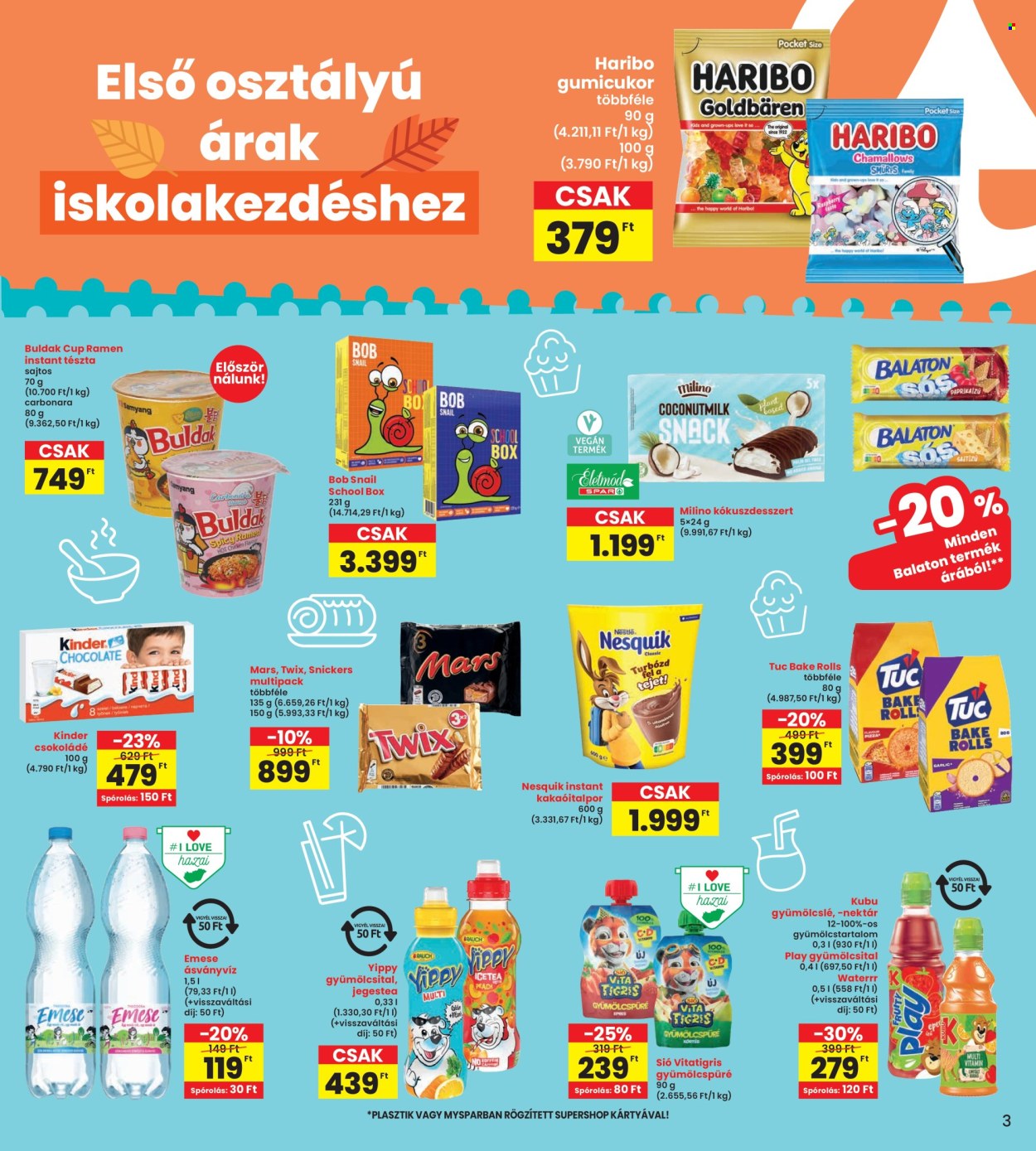 INTERSPAR akciós újságok - 2025.08.28 - 2025.09.03. Oldal 3