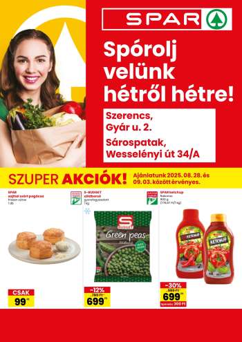 Újság SPAR - 2025.08.28 - 2025.09.03.