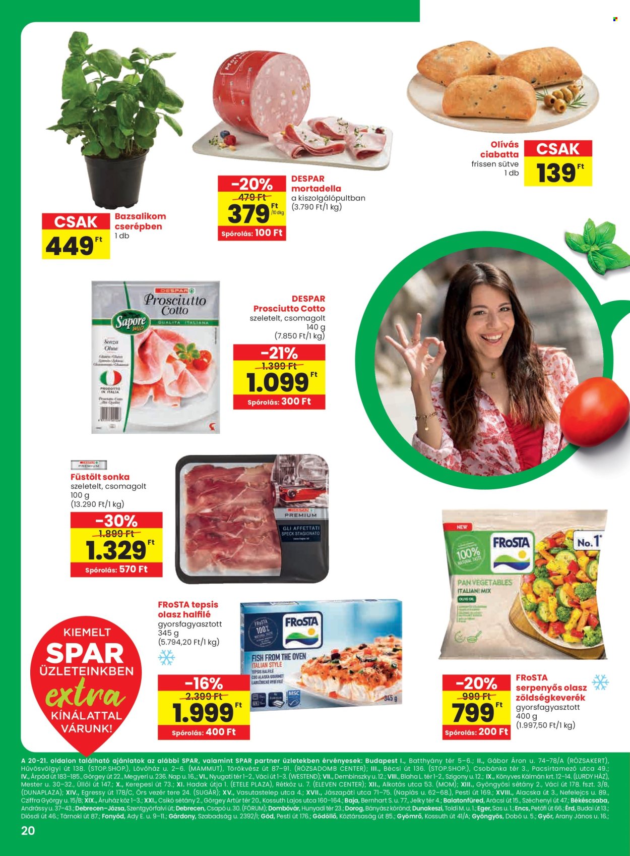 SPAR akciós újságok - 2025.08.28 - 2025.09.03. Oldal 1