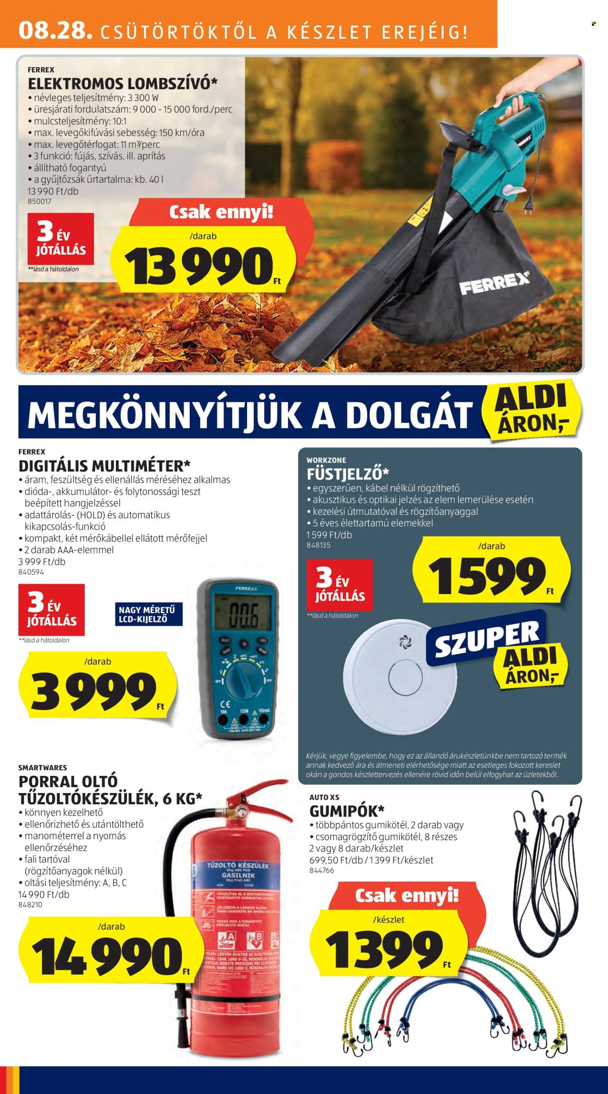 Aldi akciós újságok - 2025.08.28 - 2025.09.03. Oldal 20