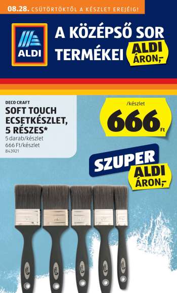 Újság Aldi - 2025.08.28 - 2025.09.03.