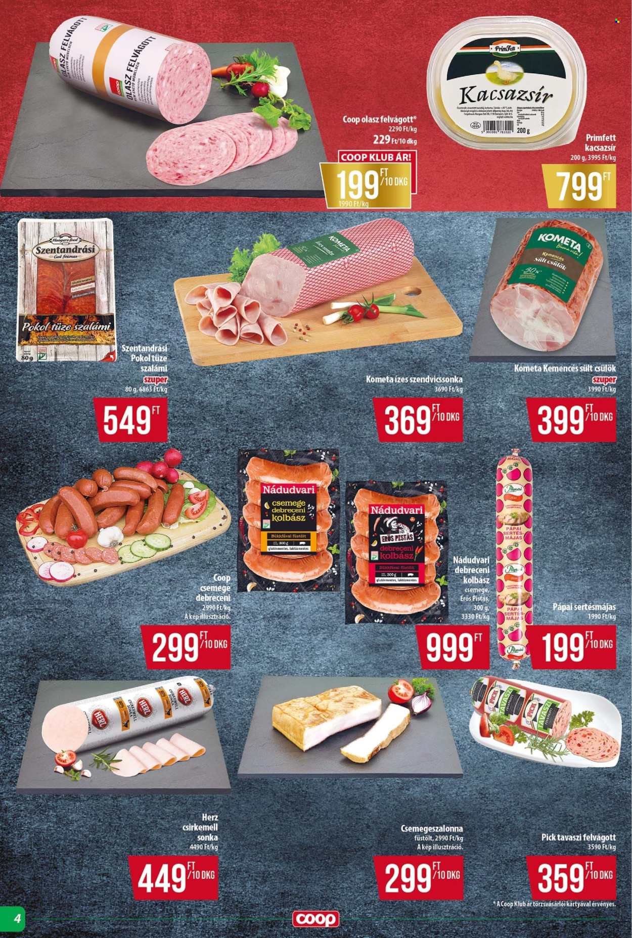 Coop akciós újságok - 2025.08.28 - 2025.09.03. Oldal 4