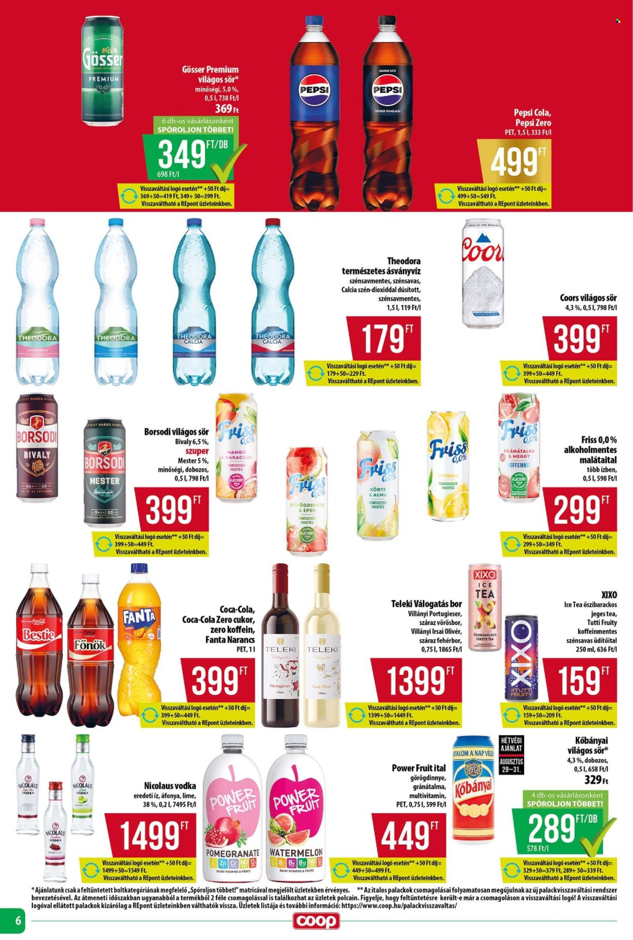 Coop akciós újságok - 2025.08.28 - 2025.09.03. Oldal 6