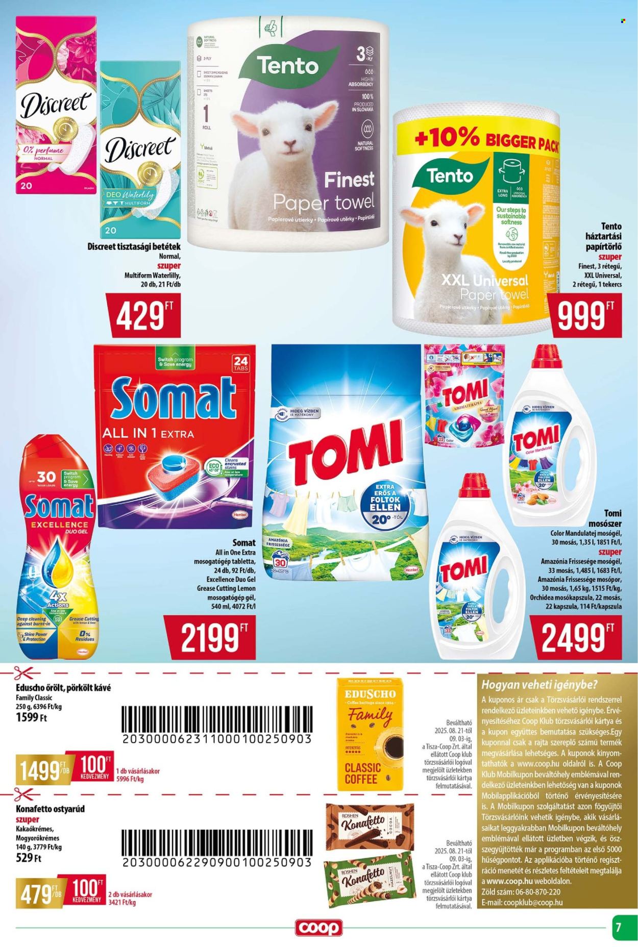 Coop akciós újságok - 2025.08.28 - 2025.09.03. Oldal 7