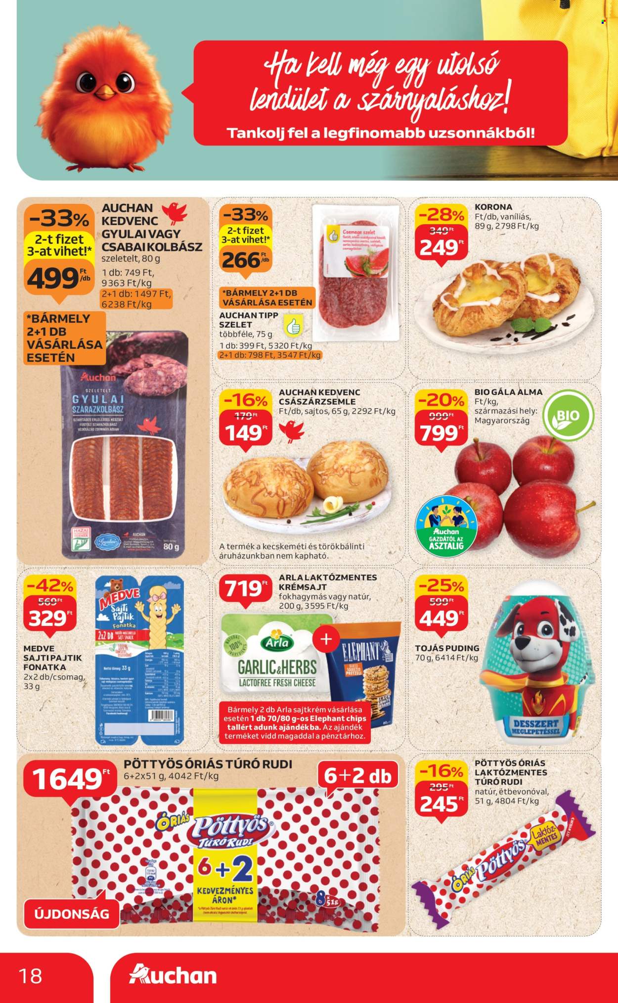 Auchan akciós újságok - 2025.08.28 - 2025.09.03. Oldal 18