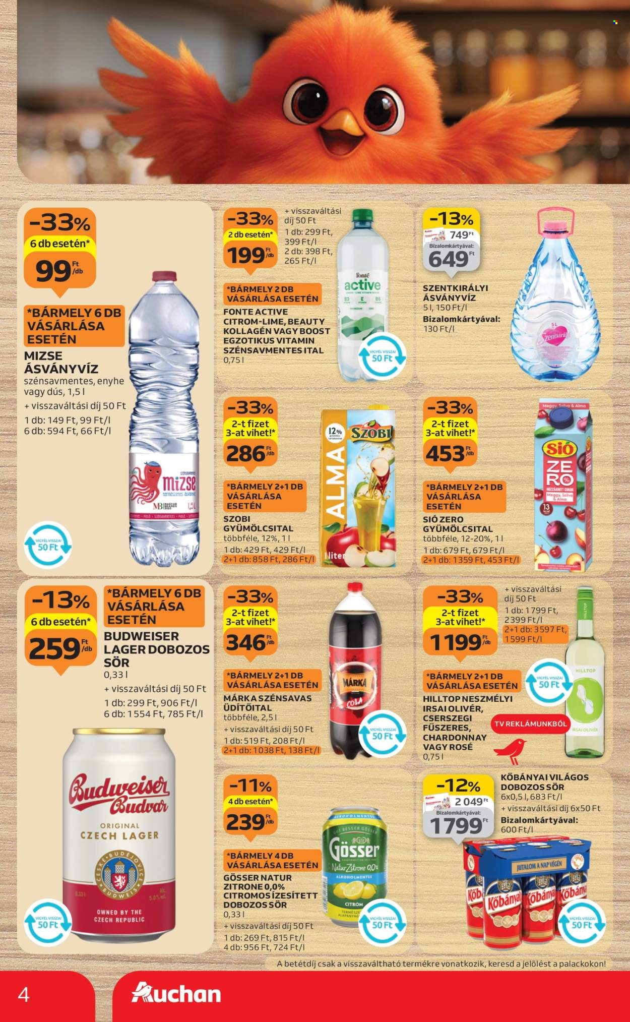 Auchan akciós újságok - 2025.08.28 - 2025.09.10. Oldal 4