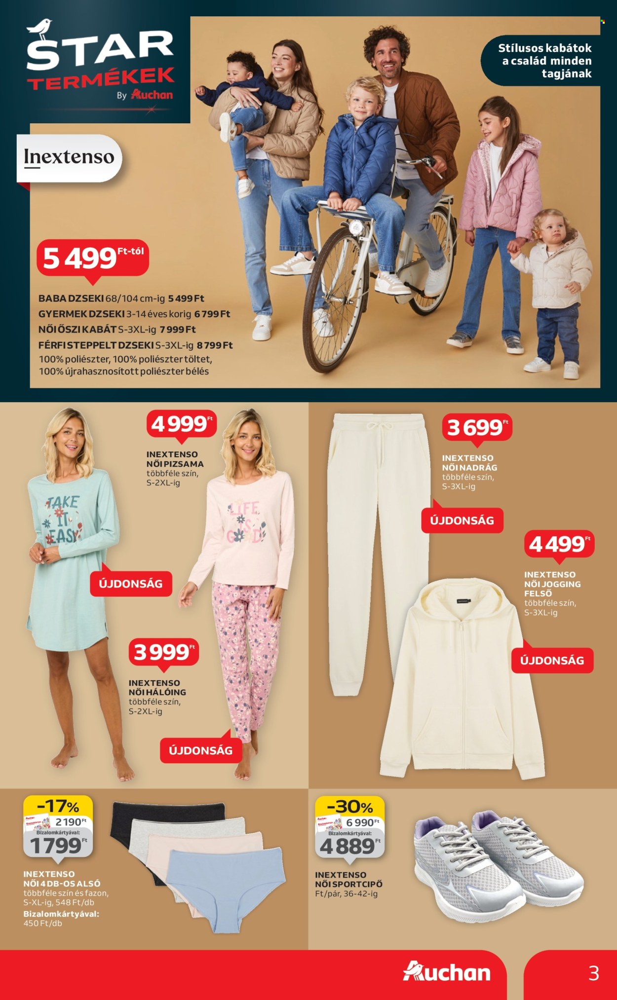 Auchan akciós újságok - 2025.08.28 - 2025.09.24. Oldal 3