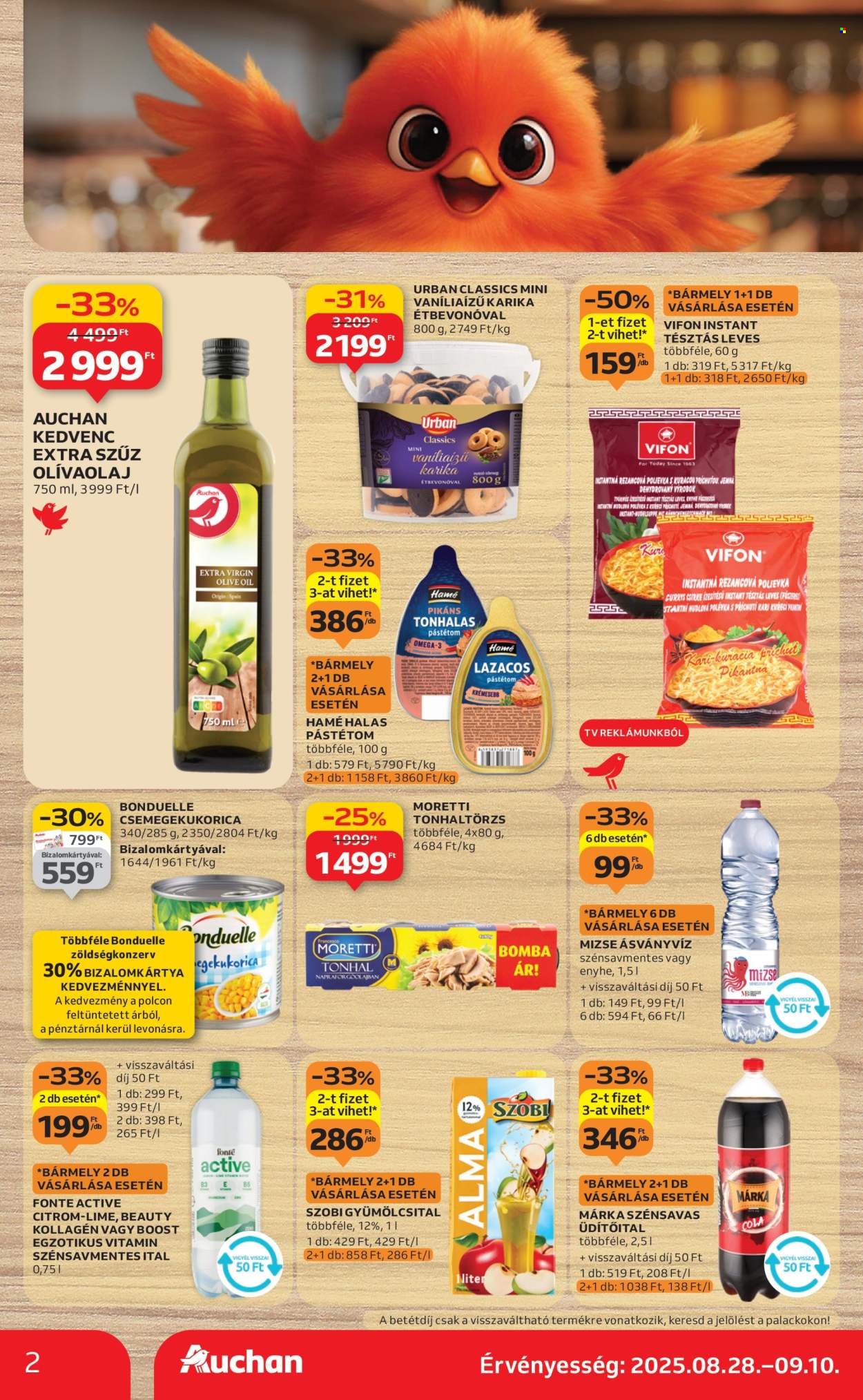 Auchan akciós újságok - 2025.08.28 - 2025.09.03. Oldal 2