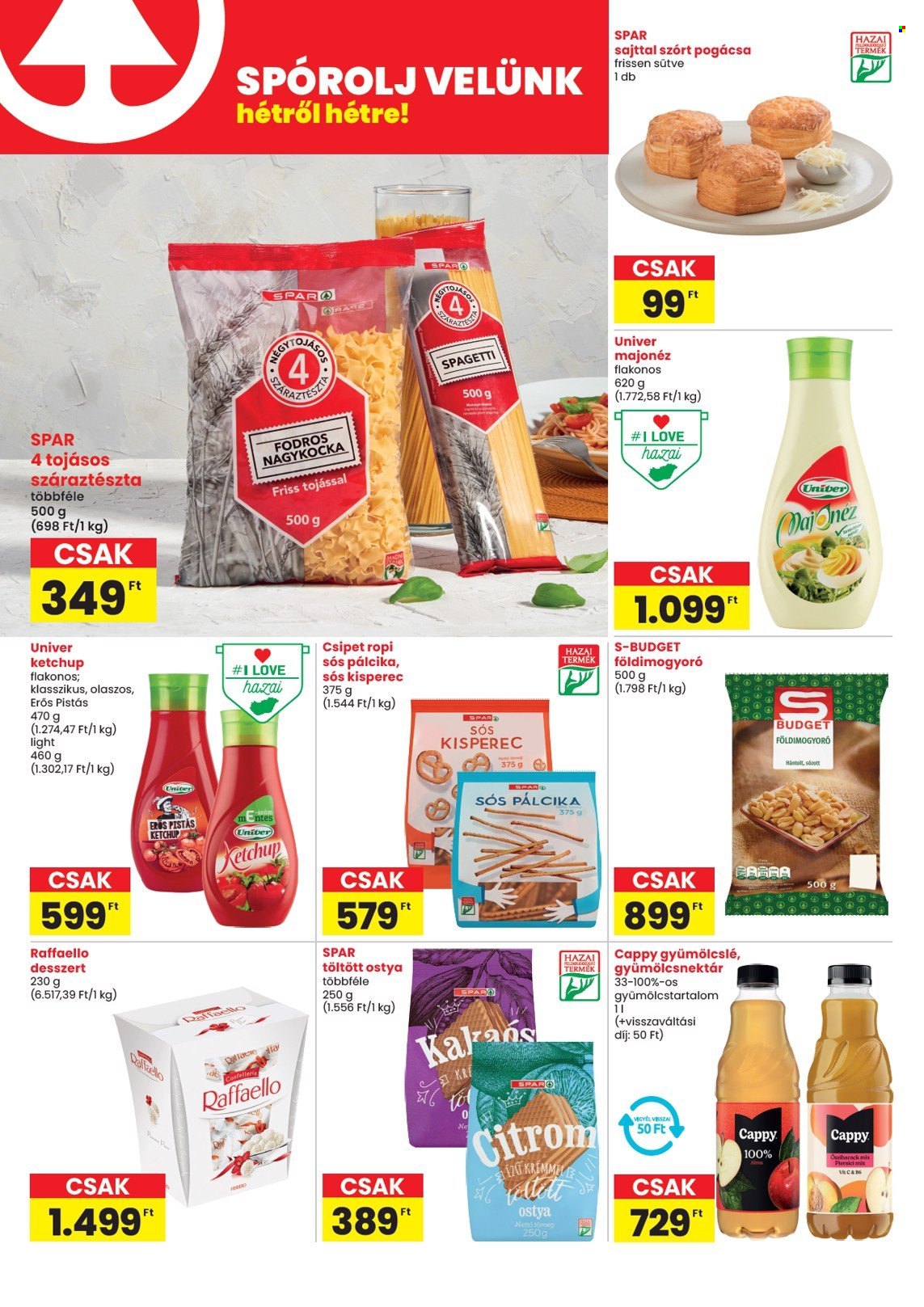 SPAR Szupermarket akciós újságok - 2025.08.28 - 2025.09.03. Oldal 2