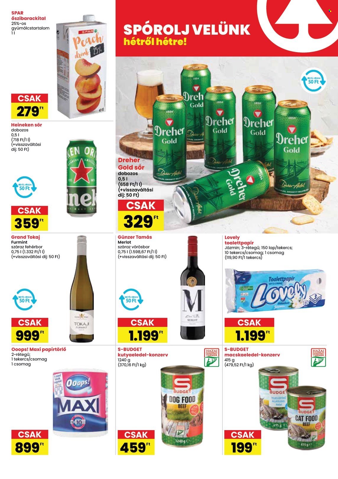 SPAR Szupermarket akciós újságok - 2025.08.28 - 2025.09.03. Oldal 3