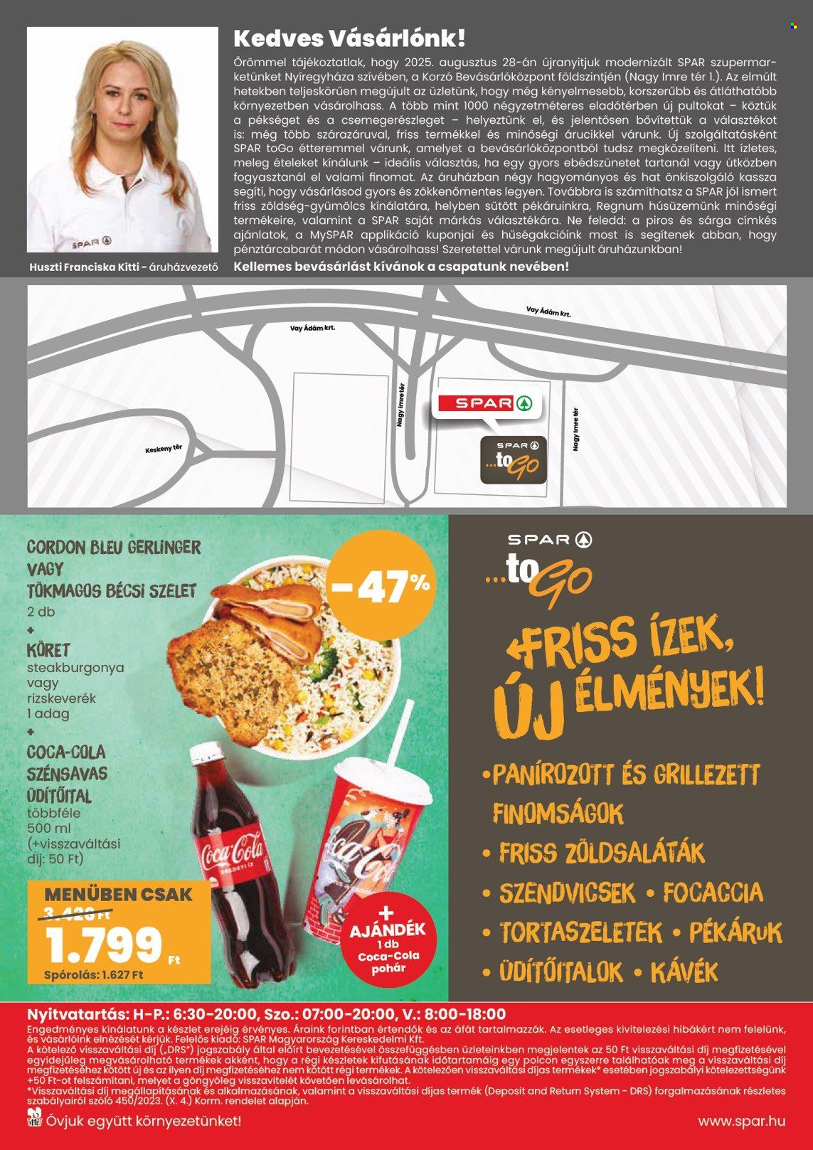 SPAR Szupermarket akciós újságok - 2025.08.28 - 2025.09.03. Oldal 4