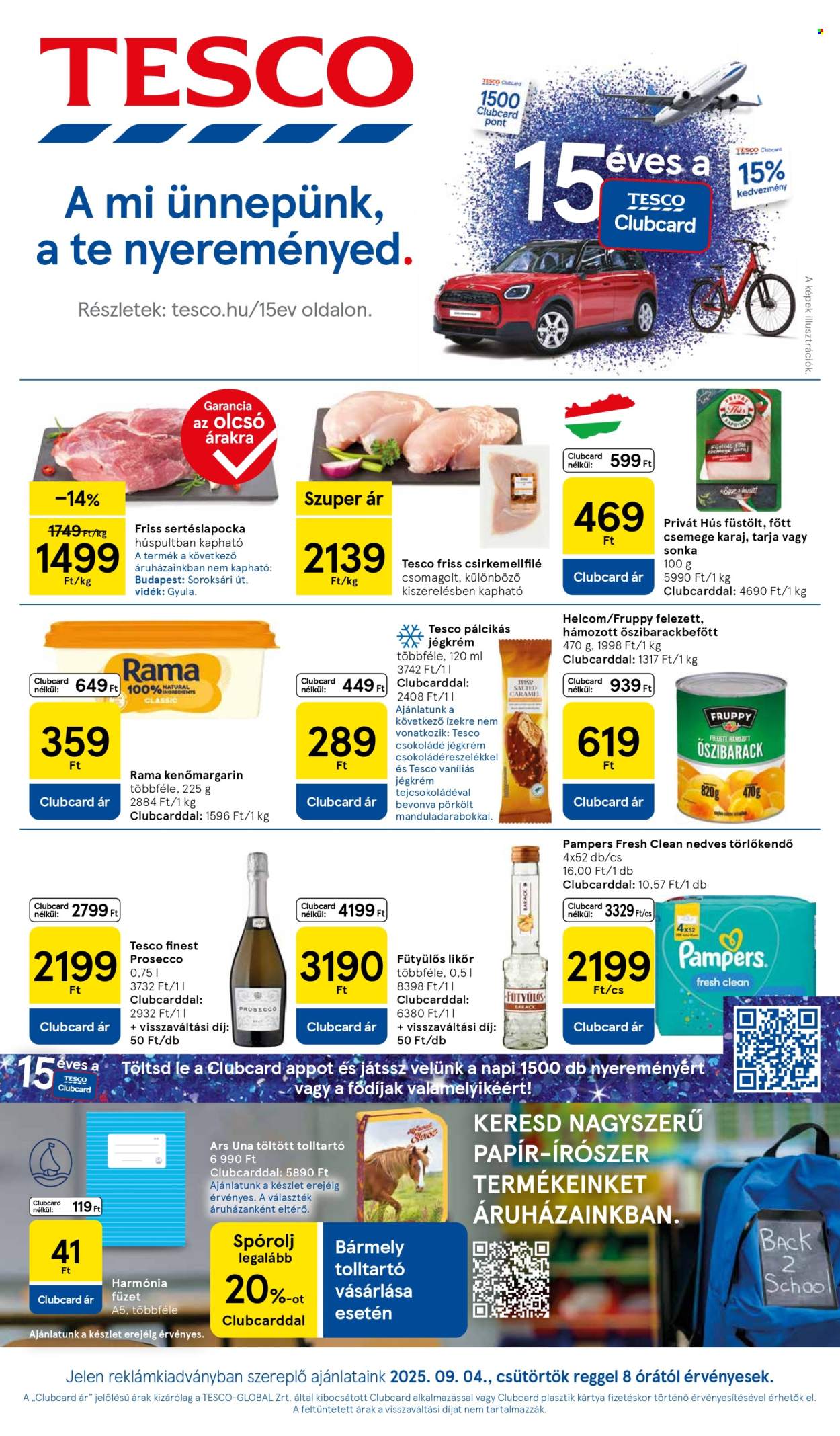 TESCO akciós újságok - 2025.09.04 - 2025.09.10. Oldal 1