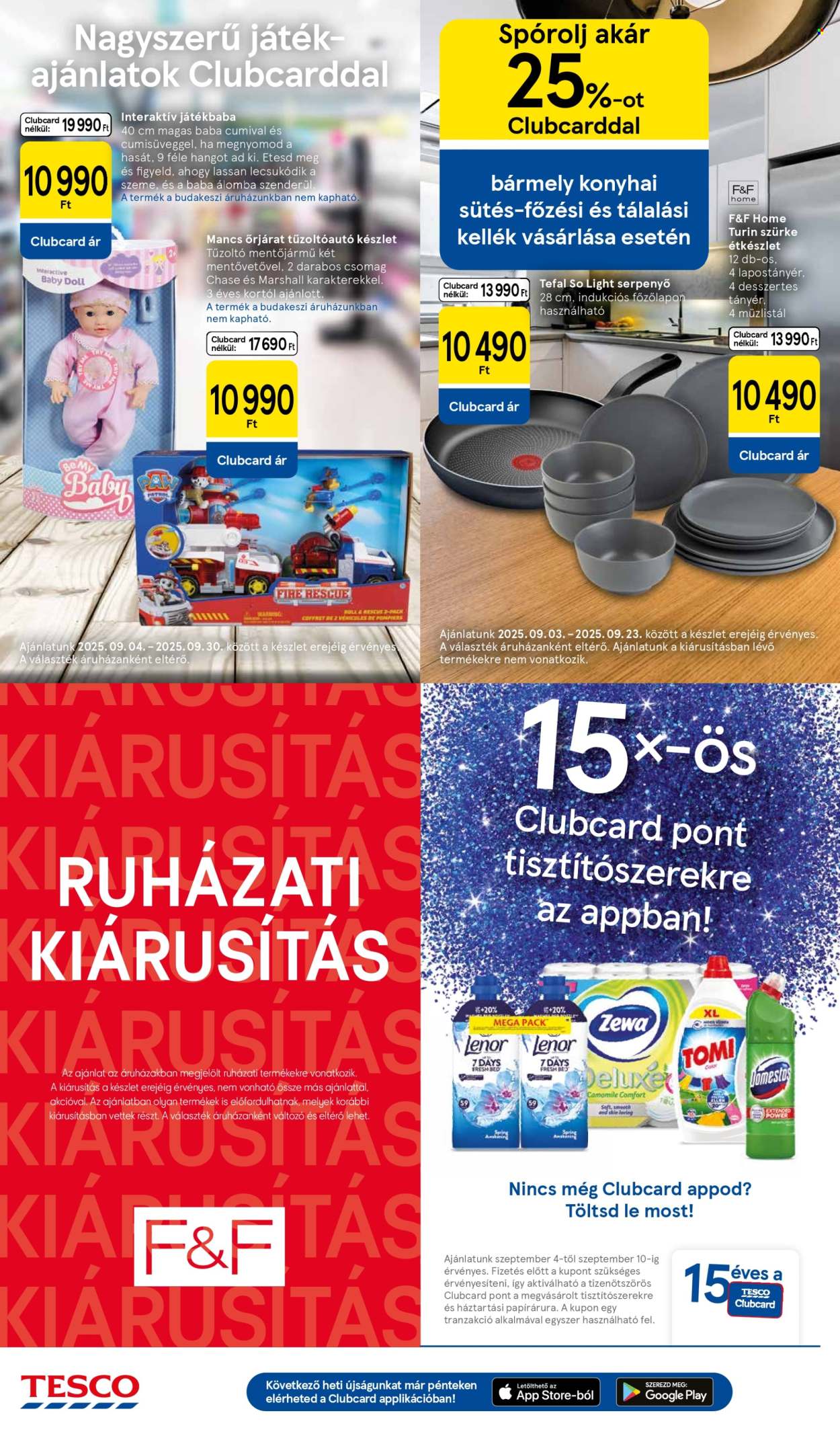 TESCO akciós újságok - 2025.09.04 - 2025.09.10. Oldal 16