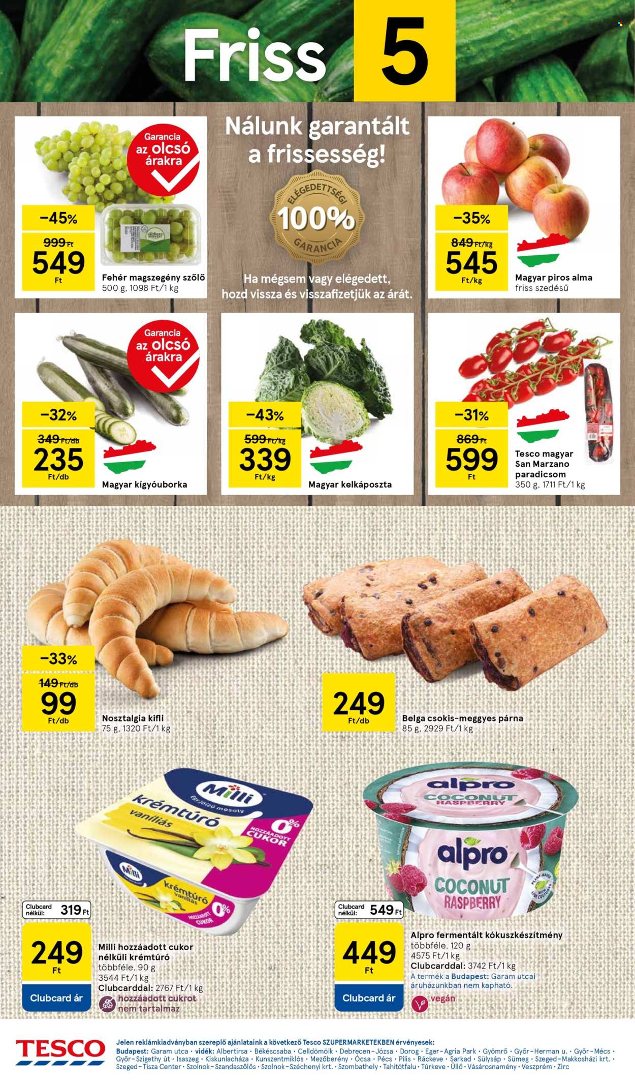 TESCO akciós újságok - 2025.09.04 - 2025.09.10. Oldal 2