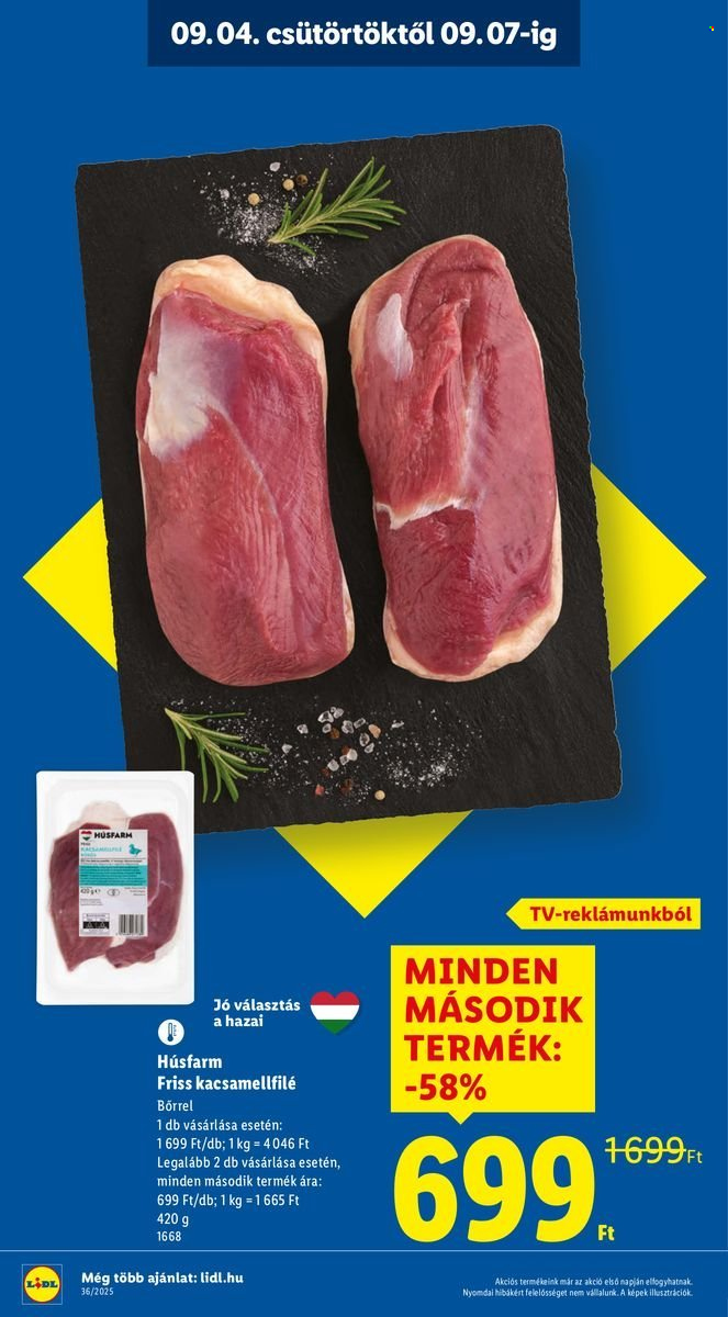 Lidl akciós újságok - 2025.09.04 - 2025.09.10. Oldal 2