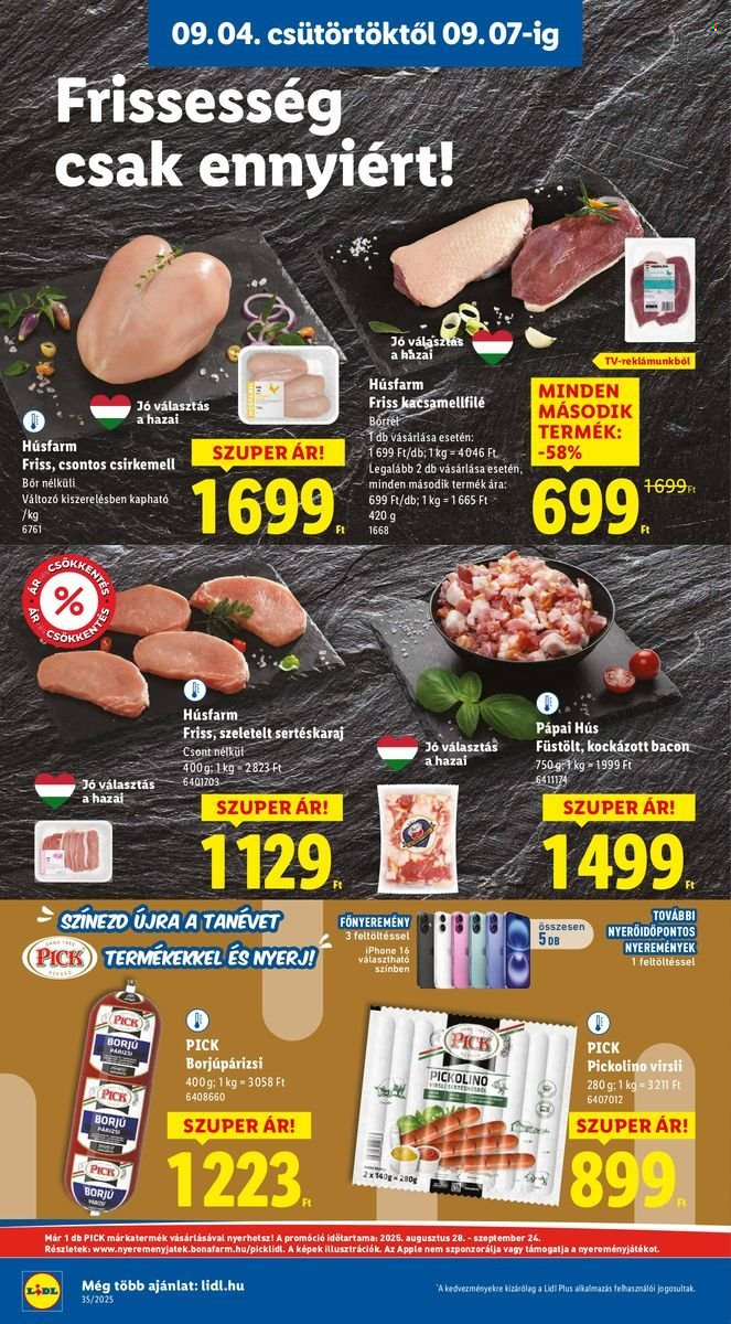 Lidl akciós újságok - 2025.09.04 - 2025.09.10. Oldal 8