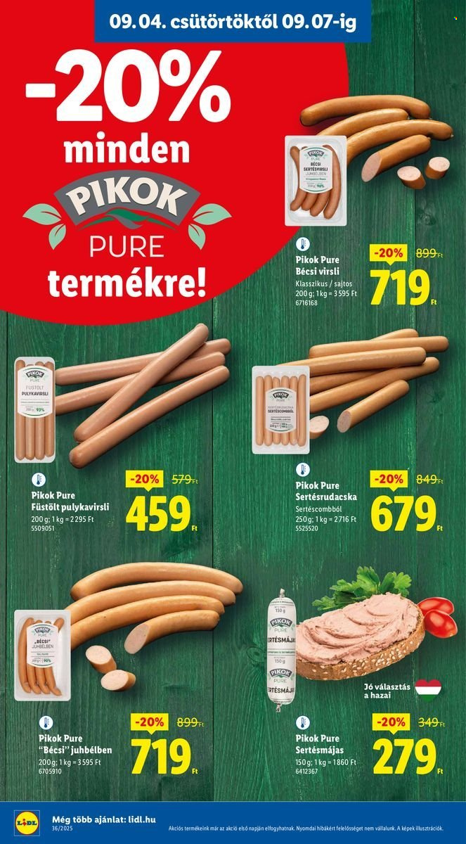 Lidl akciós újságok - 2025.09.04 - 2025.09.10. Oldal 10