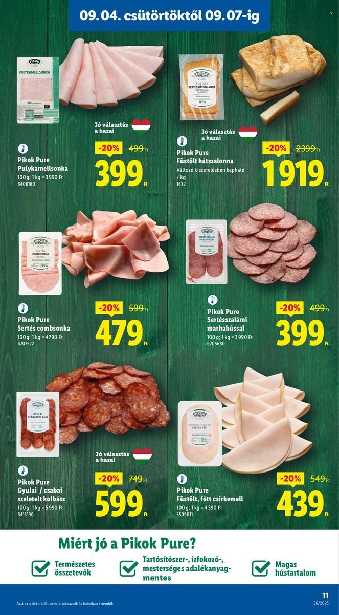 Lidl akciós újságok - 2025.09.04 - 2025.09.10. Oldal 11