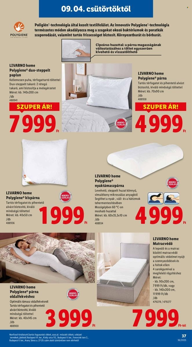 Lidl akciós újságok - 2025.09.04 - 2025.09.10. Oldal 37