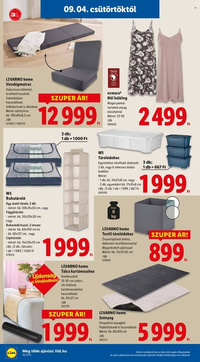 Lidl akciós újságok - 2025.09.04 - 2025.09.10. Oldal 38