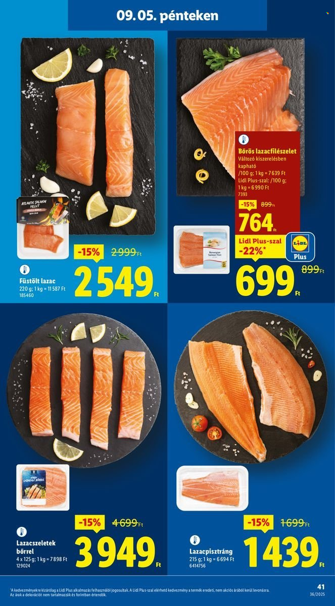 Lidl akciós újságok - 2025.09.04 - 2025.09.10. Oldal 41