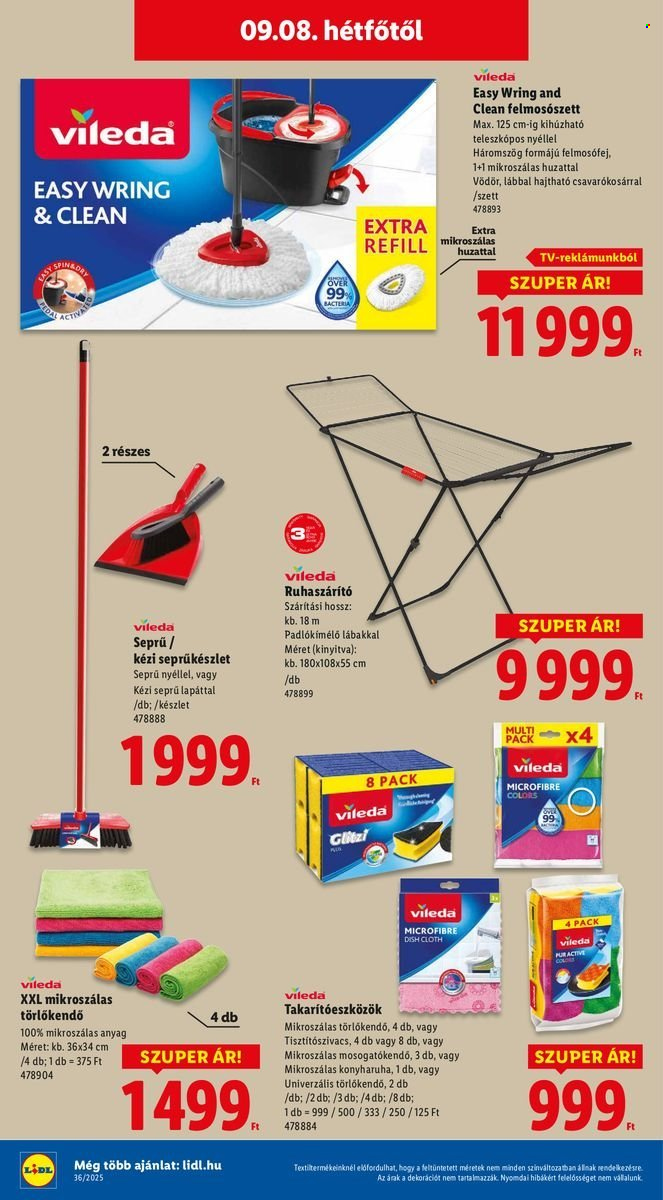 Lidl akciós újságok - 2025.09.04 - 2025.09.10. Oldal 52