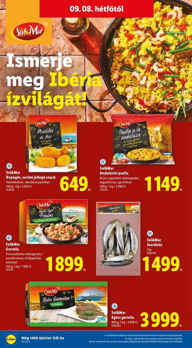 Lidl akciós újságok - 2025.09.04 - 2025.09.10. Oldal 60
