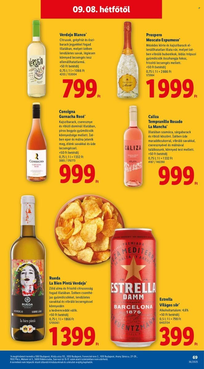 Lidl akciós újságok - 2025.09.04 - 2025.09.10. Oldal 69