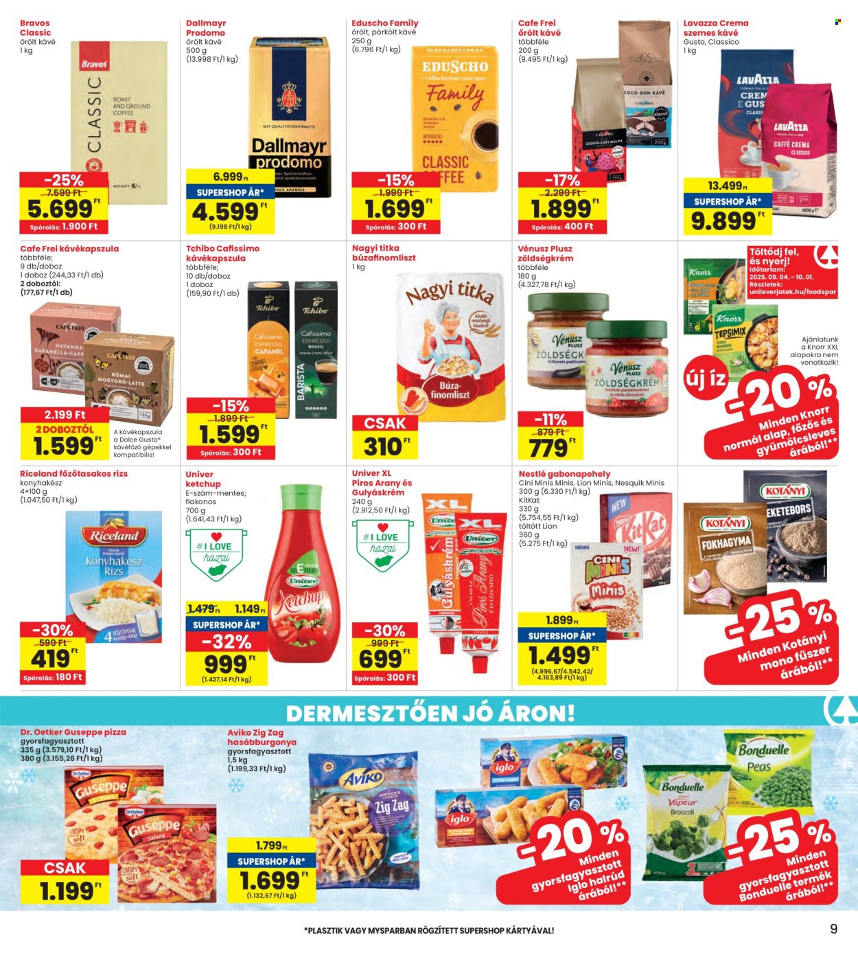 INTERSPAR akciós újságok - 2025.09.04 - 2025.09.10. Oldal 9