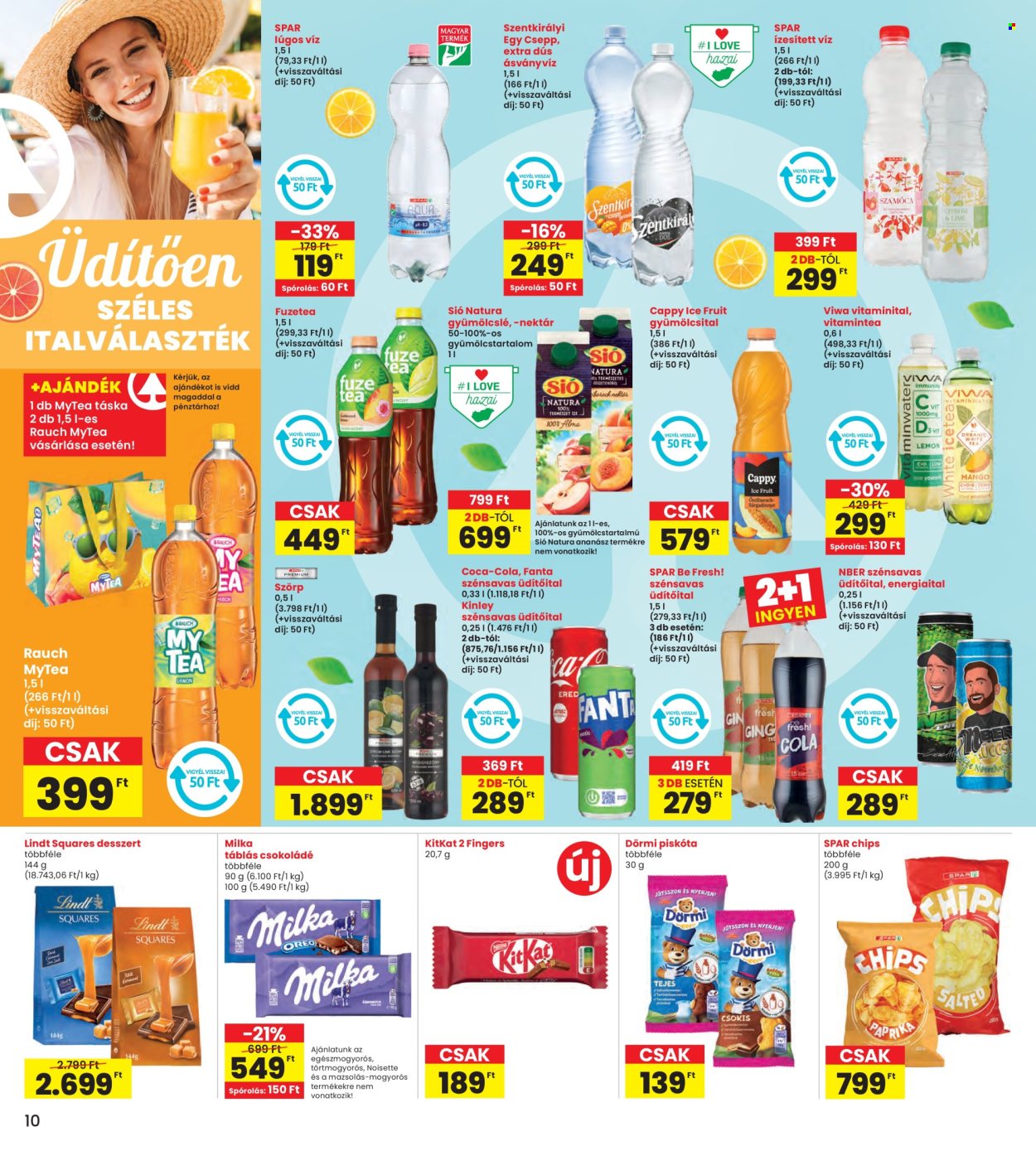 INTERSPAR akciós újságok - 2025.09.04 - 2025.09.10. Oldal 10