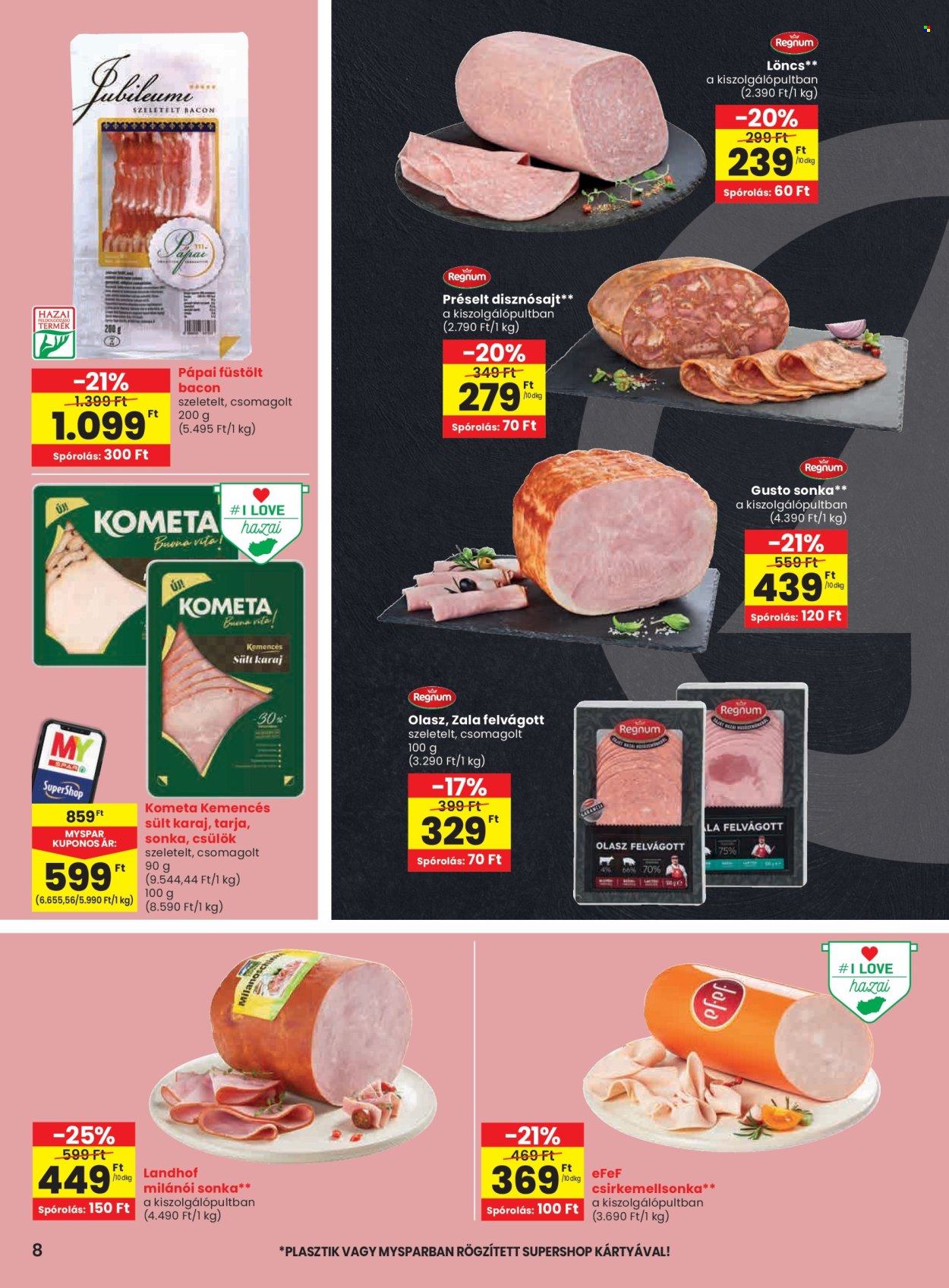 SPAR akciós újságok - 2025.09.04 - 2025.09.10. Oldal 8