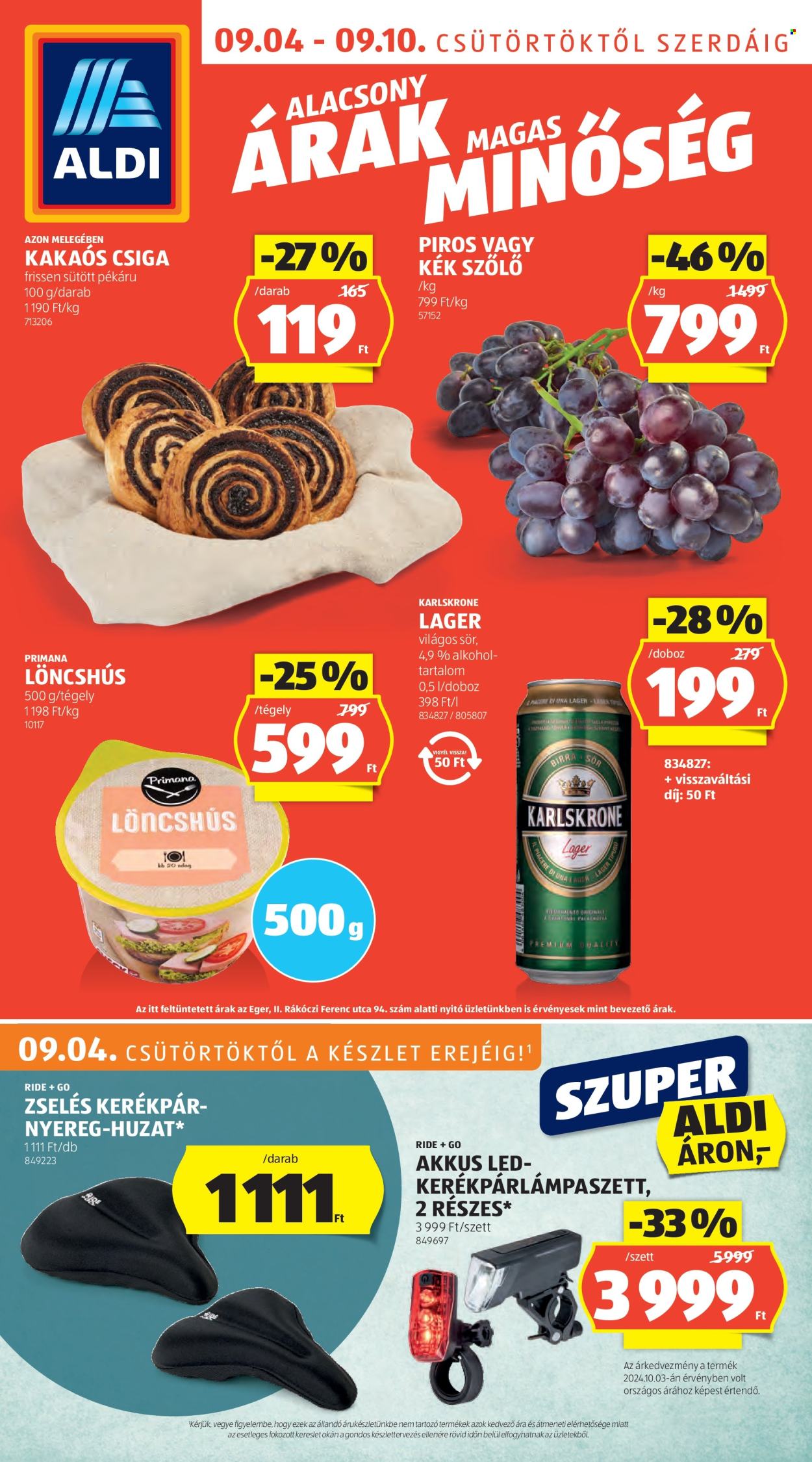 Aldi akciós újságok - 2025.09.04 - 2025.09.10. Oldal 1