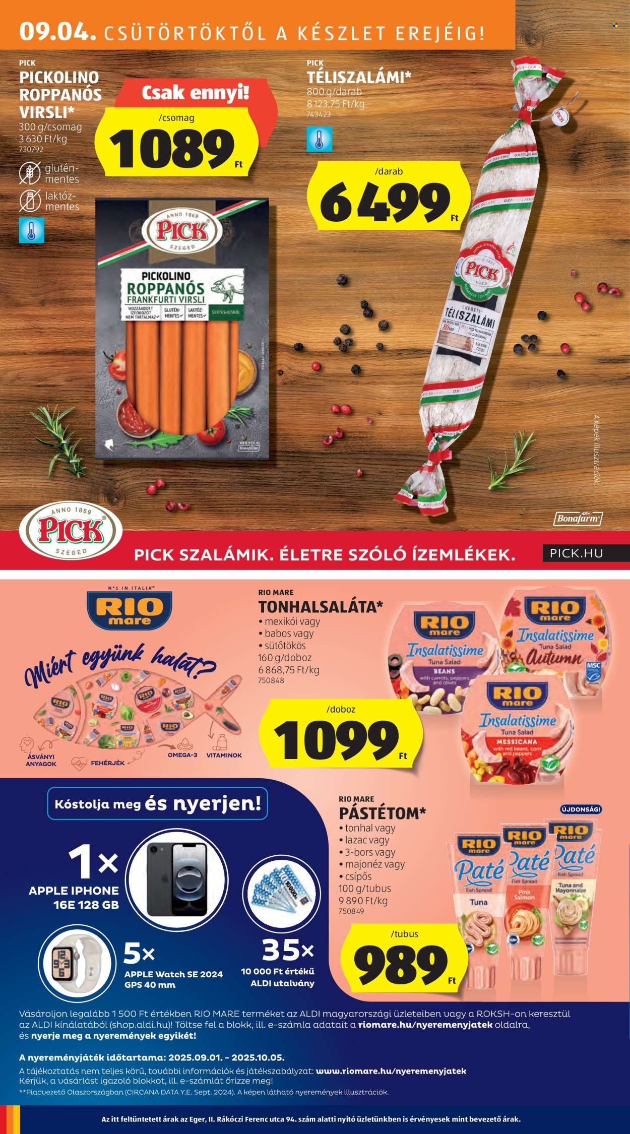 Aldi akciós újságok - 2025.09.04 - 2025.09.10. Oldal 20