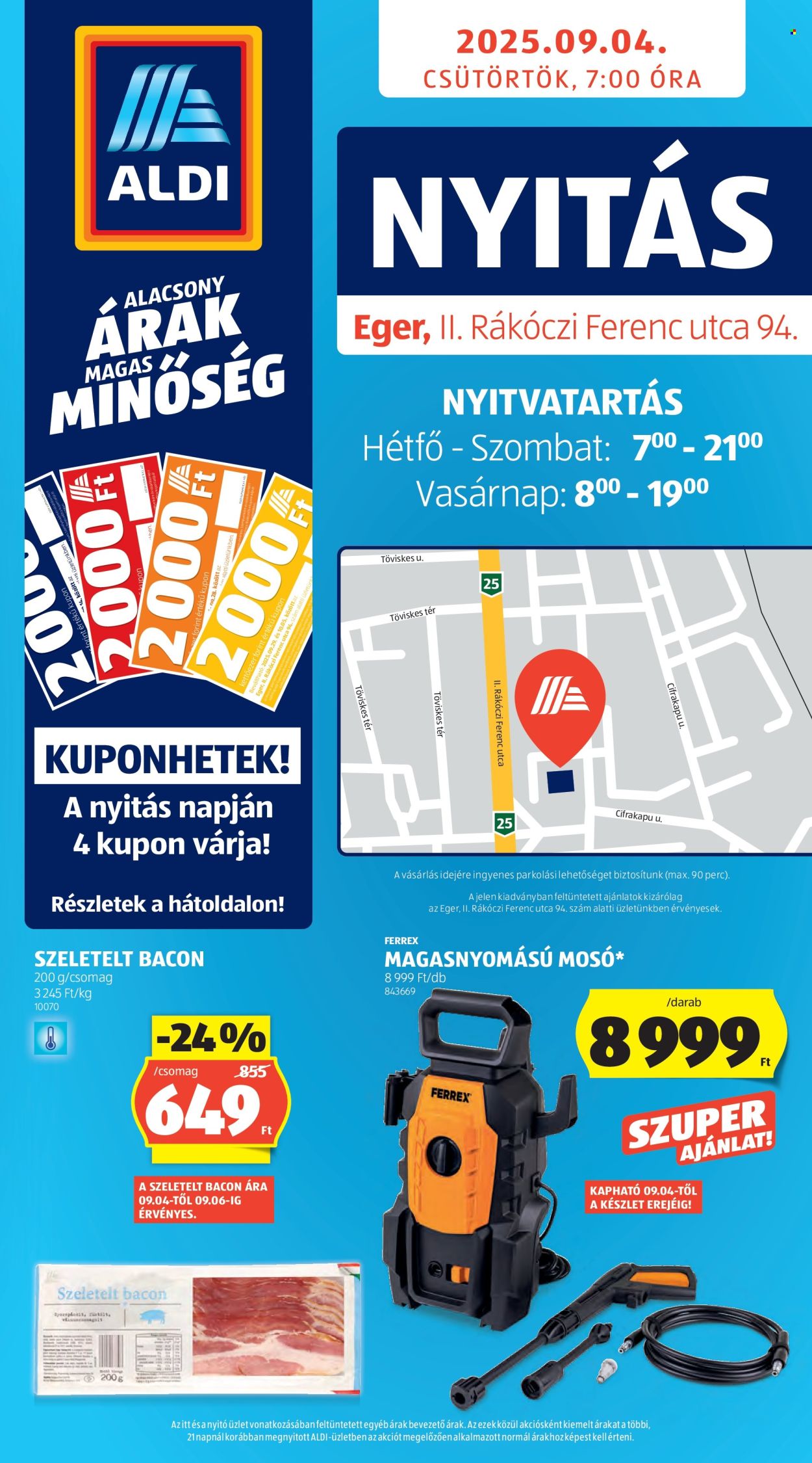 Aldi akciós újságok - 2025.09.04 - 2025.09.10. Oldal 1