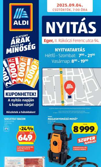 Újság Aldi - 2025.09.04 - 2025.09.10.