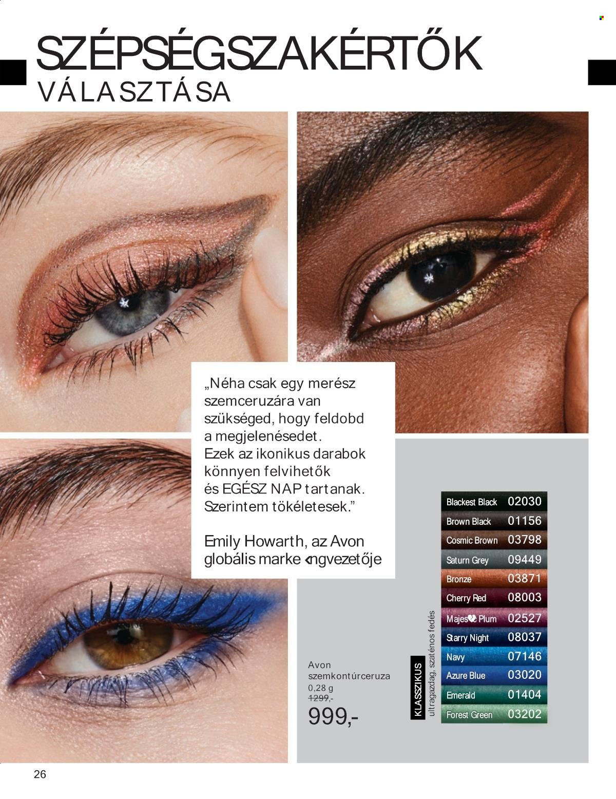 Avon akciós újságok - 2025.09.01 - 2025.09.30. Oldal 26