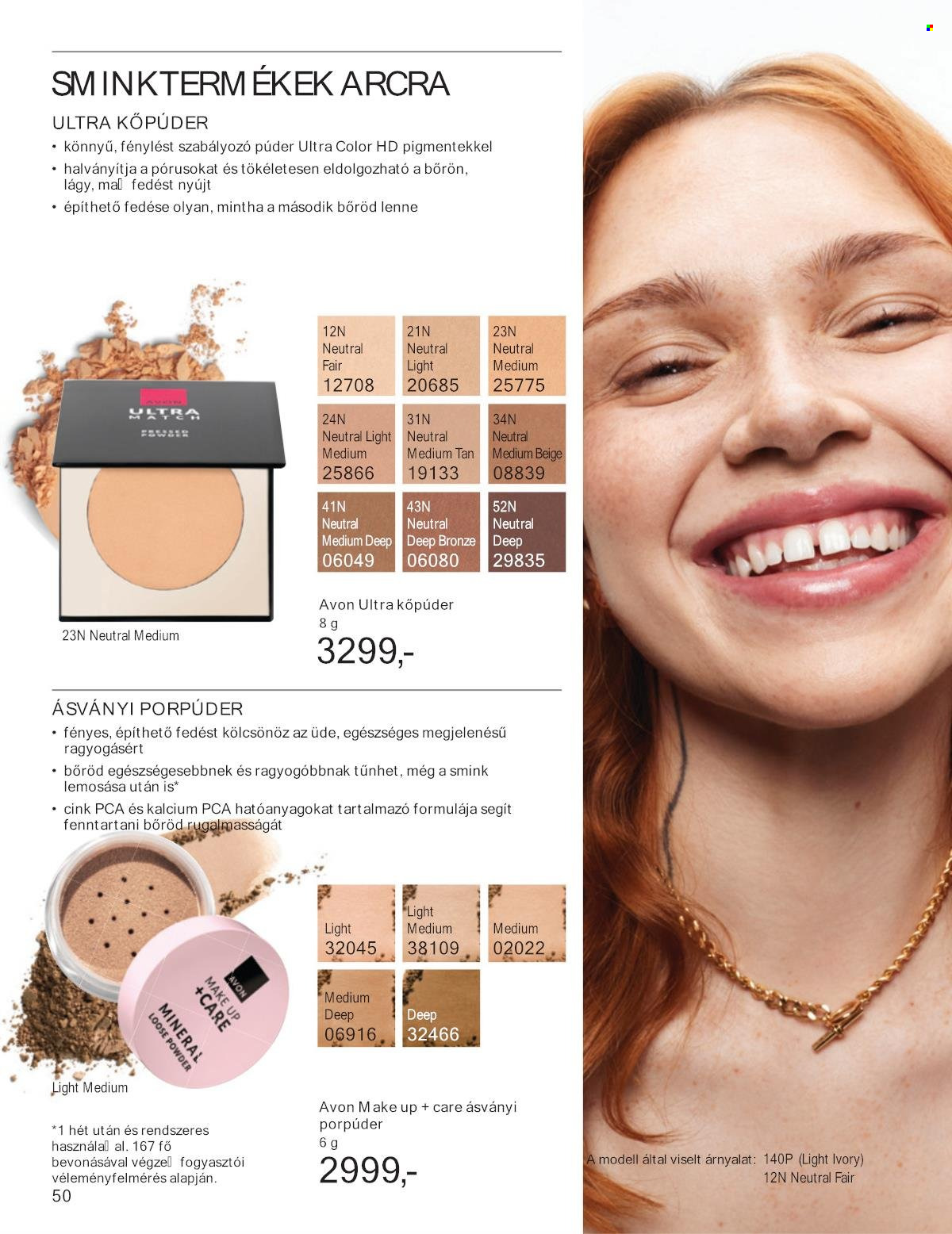 Avon akciós újságok - 2025.09.01 - 2025.09.30. Oldal 50