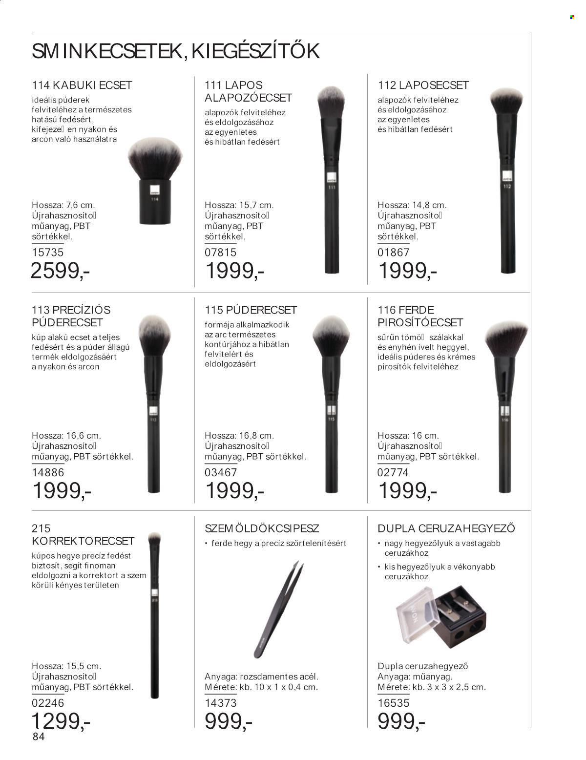 Avon akciós újságok - 2025.09.01 - 2025.09.30. Oldal 84