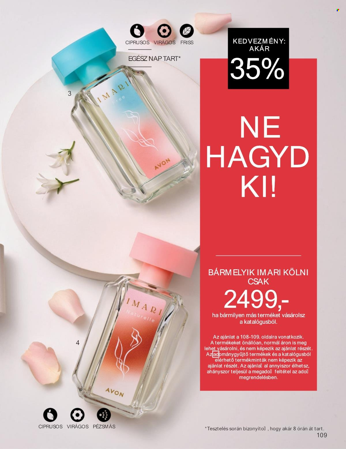 Avon akciós újságok - 2025.09.01 - 2025.09.30. Oldal 109