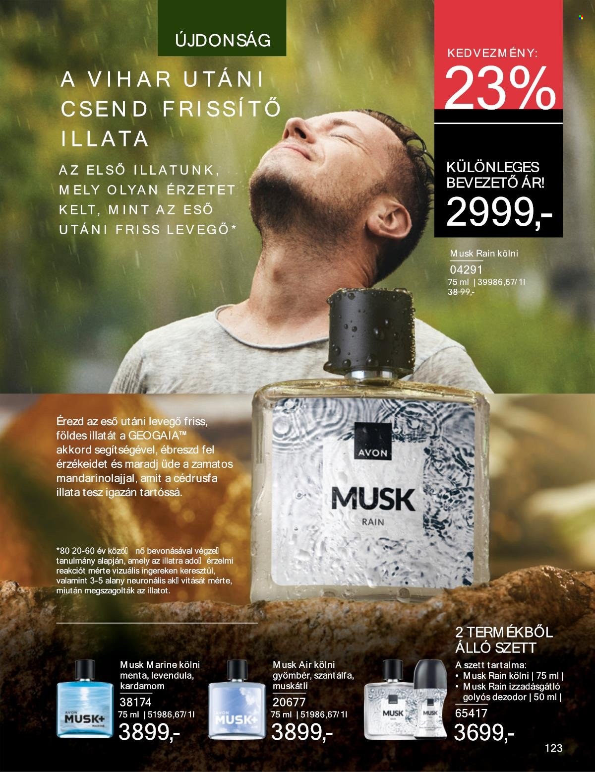 Avon akciós újságok - 2025.09.01 - 2025.09.30. Oldal 123