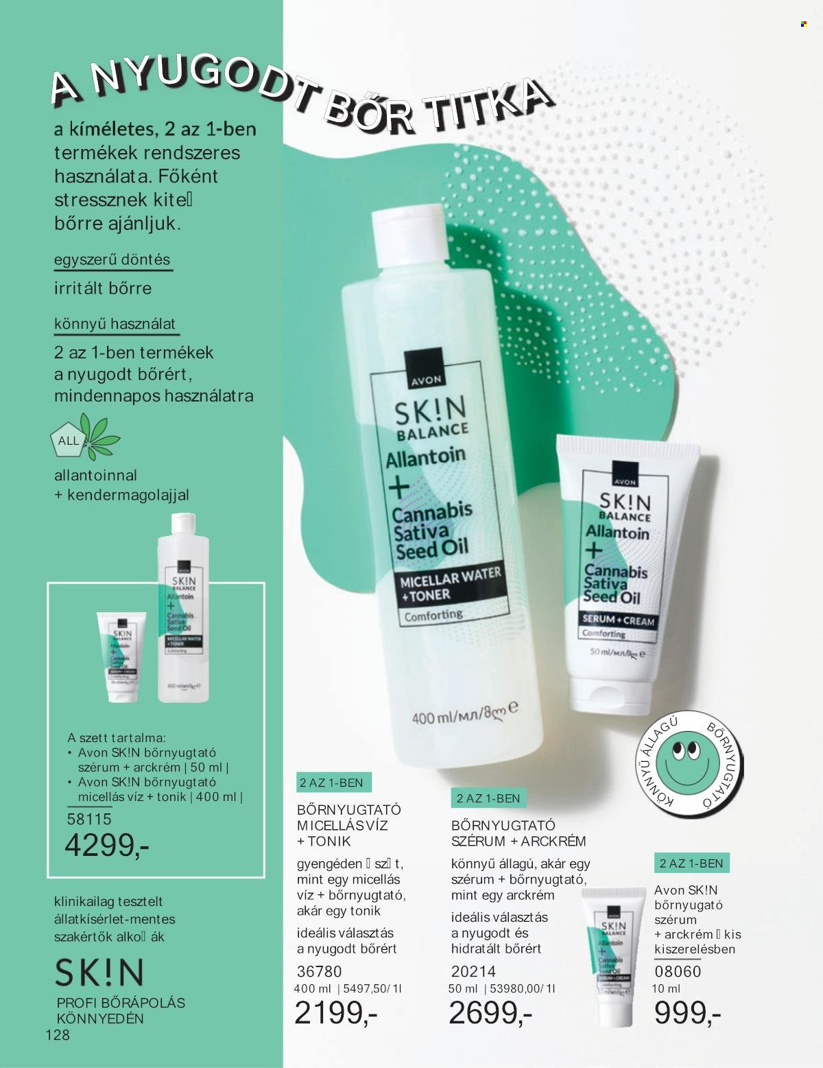 Avon akciós újságok - 2025.09.01 - 2025.09.30. Oldal 128