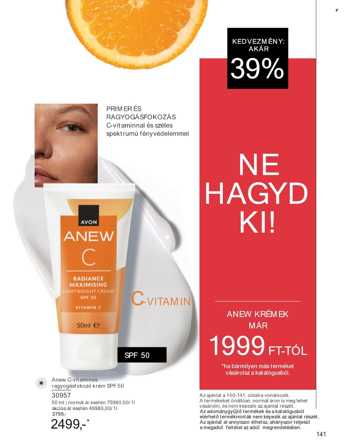 Avon akciós újságok - 2025.09.01 - 2025.09.30. Oldal 141